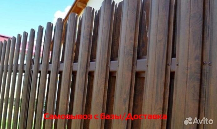 Штакетник металлический