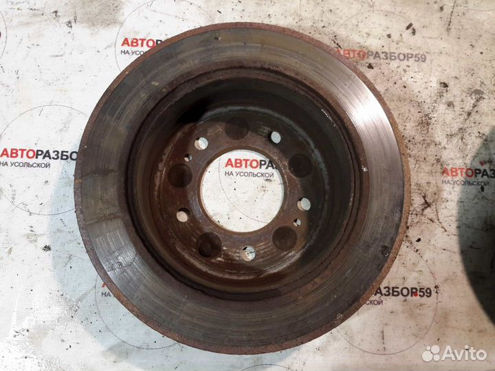 Диск тормозной задний Hyundai Elantra HD