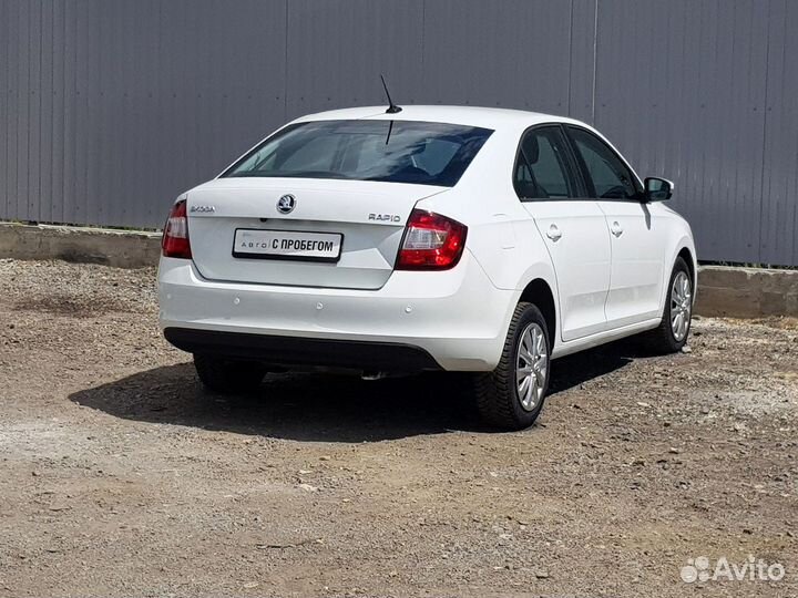 Skoda Rapid 1.6 AT, 2019, 115 243 км