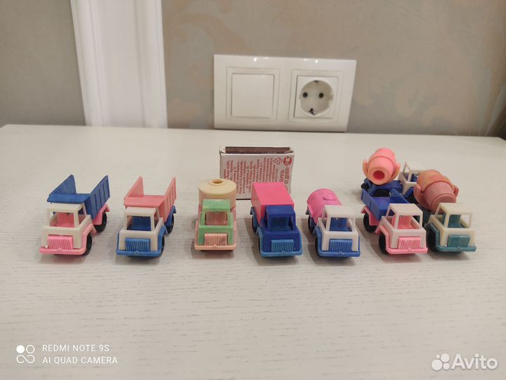 Машинка СССР мини Колкий Пластик