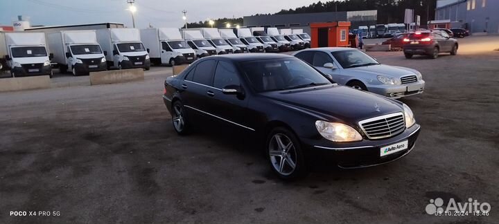 Mercedes-Benz S-класс 5.0 AT, 2003, 320 000 км