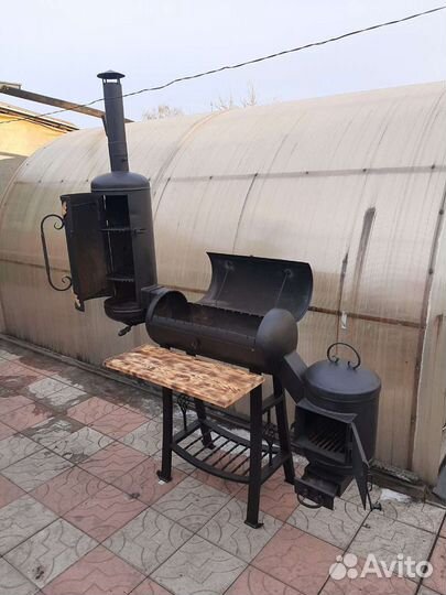 Мангал каптильня печь для казана