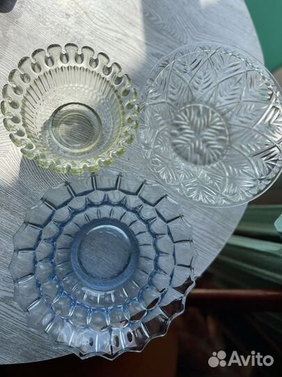 Ваза для фруктов салатник хрусталь