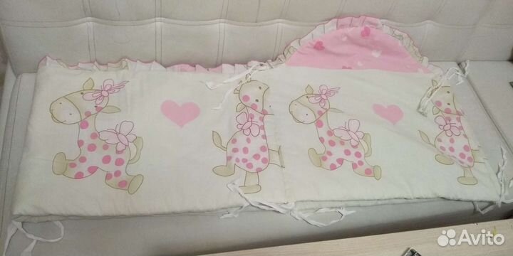 Бампер в кроватку