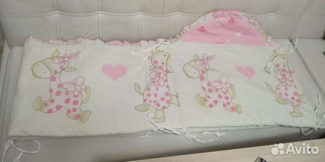 Бампер в кроватку