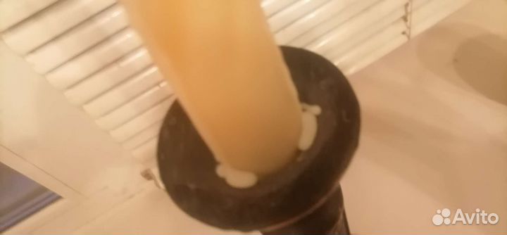 Подсвечник металлический времён СССР