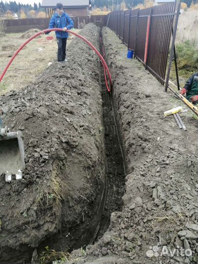 Услуги мини экскаватора