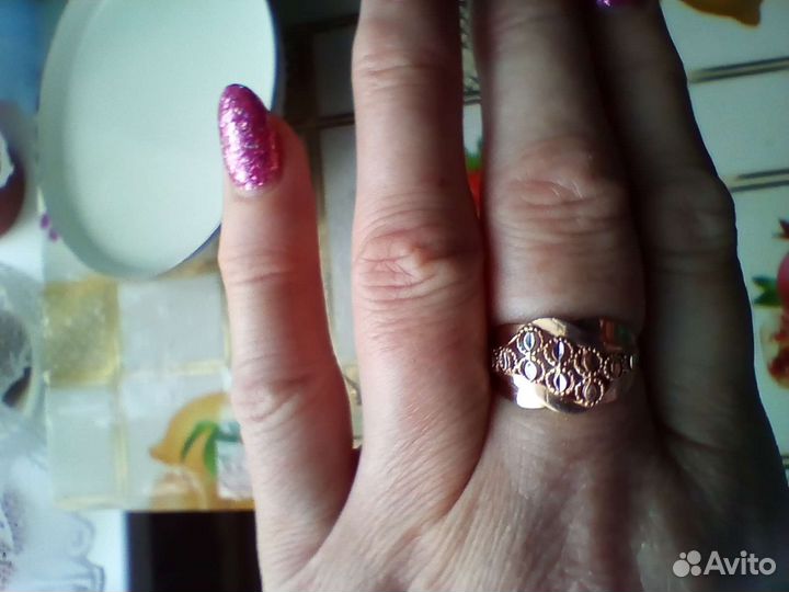 Золотое кольцо 585 проба