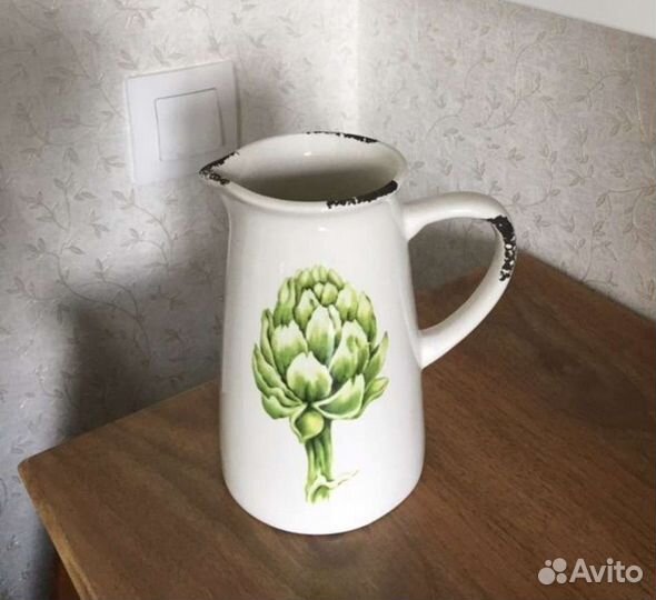 Поднос декоративный Кувшин Птичка Шкатулка