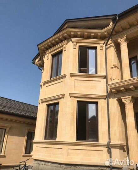 Облицовка дагестанским камнем