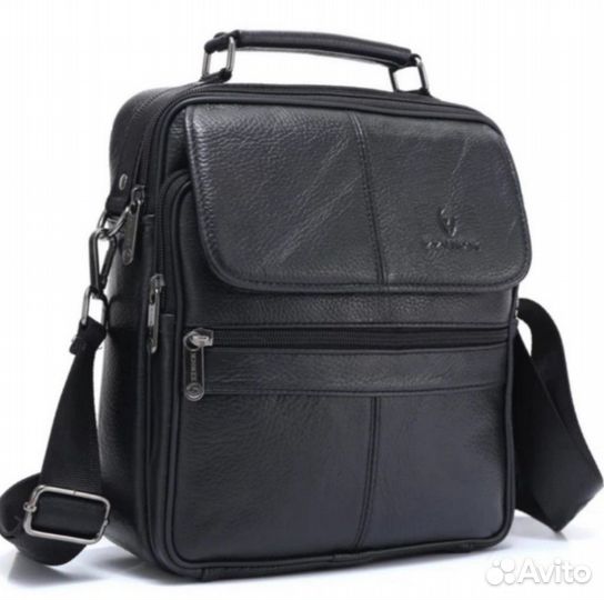 Сумка мужская из натур. кожи (25см х 22 см)