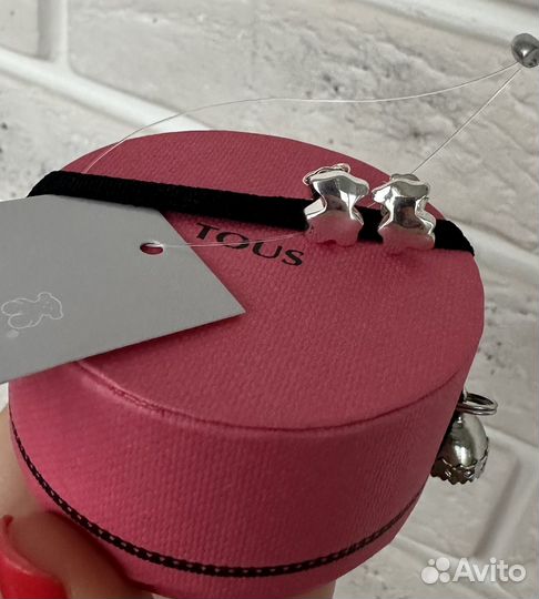 Серьги Tous Тоус серебро