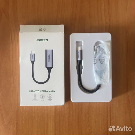 Адаптер ugreen USB-C - hdmi 2.0