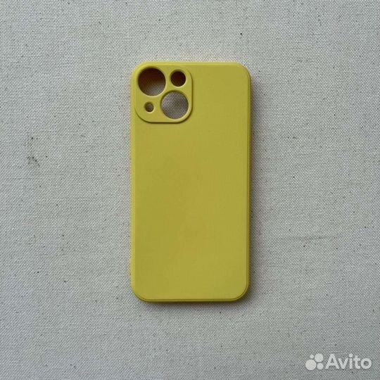 Чехол для iPhone 13 mini жёлтый