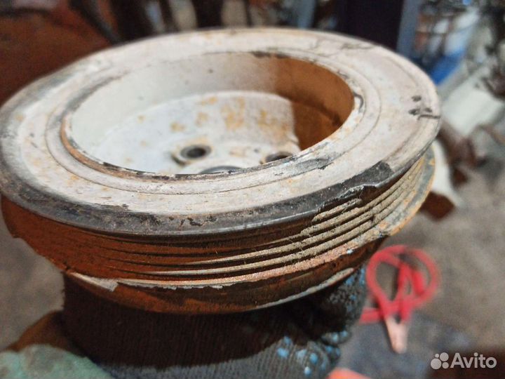 Шкив коленвала hyundai sonata EF G4JP