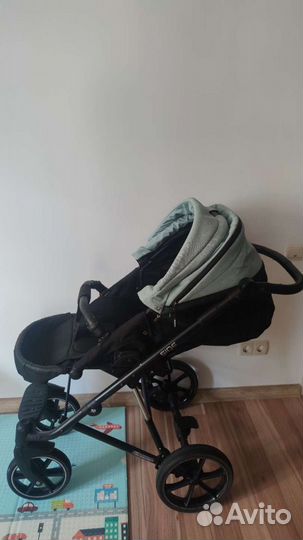 Коляска Riko side 2 в 1 (цвет мятный)