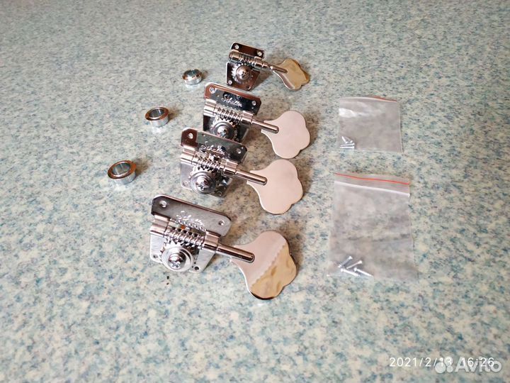 Колки для бас гитары Schaller bmfl