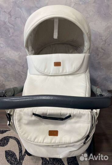 Коляска 2 в 1 эко кожа