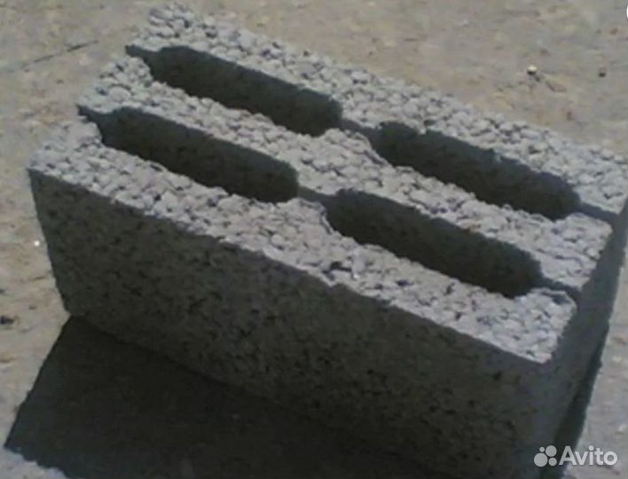 Керамзитобетонные блоки 4х пустотные
