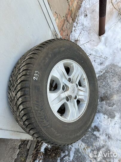 Комплект зимних колёс на TLK 100