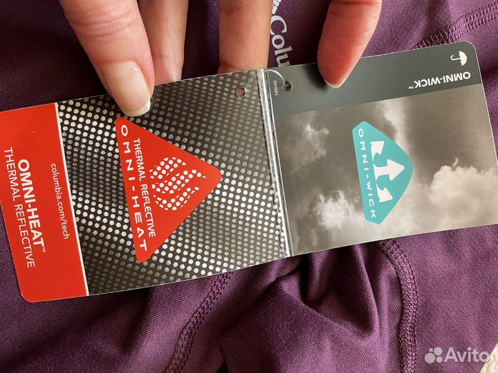 Термобелье кофта Columbia женская р-р 44