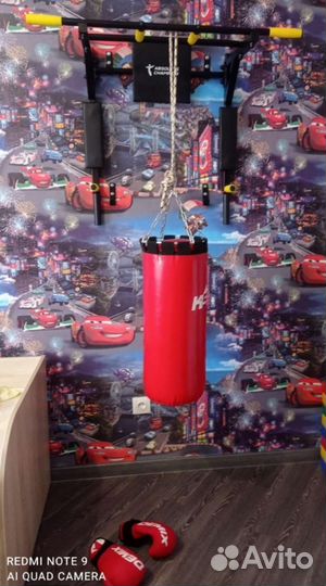 Мешок боксерский, Турник настенный