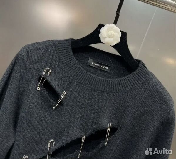 Свитер в стиле гранж