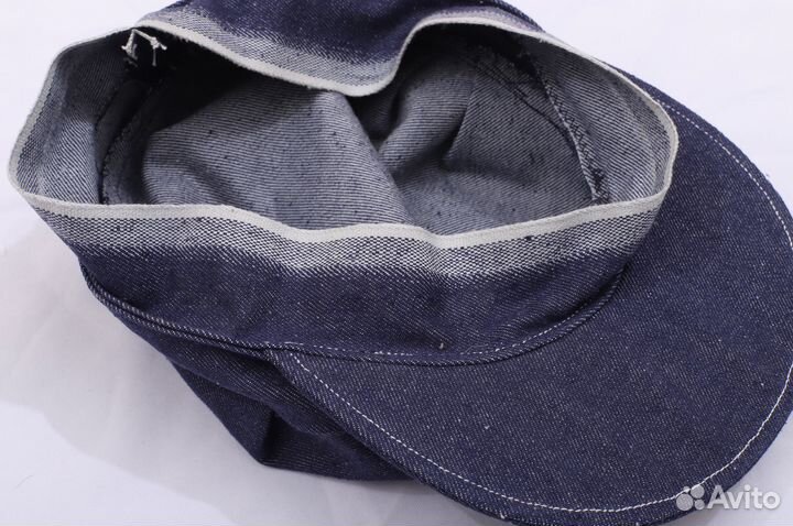 Railroad Engeneer Selvedge Denim Cap кепка