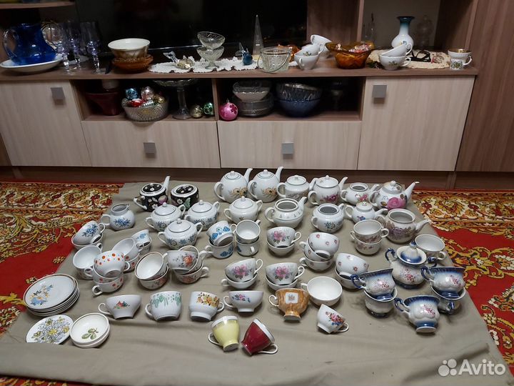 Чашки СССР вербилки дулево