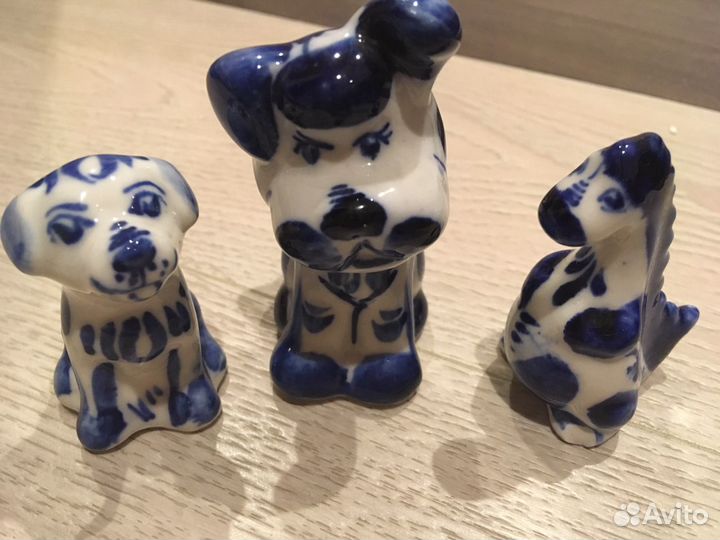 Фигурки: Гжель и Китай