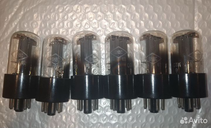 Радиолампы 6п3с, 6н8с 6н9с мэлз, 6п6с, 6Н23П, 5Ц4С