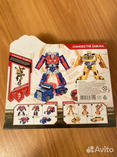 Трансформеры shunqirun Бамблби и Оптимус Прайм