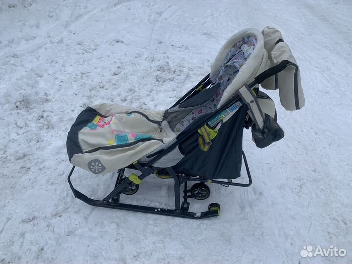 Коляска санки