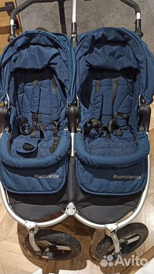 Коляска для двойни bumbleride indie twin