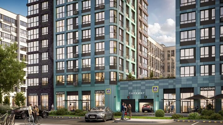 Квартира-студия, 24,3 м², 8/16 эт.