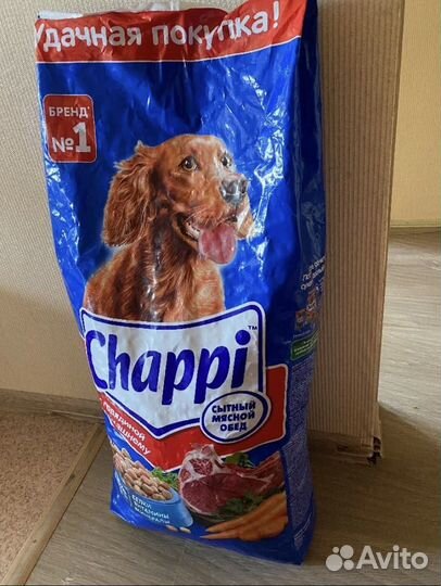 Корм chappi 15 кг