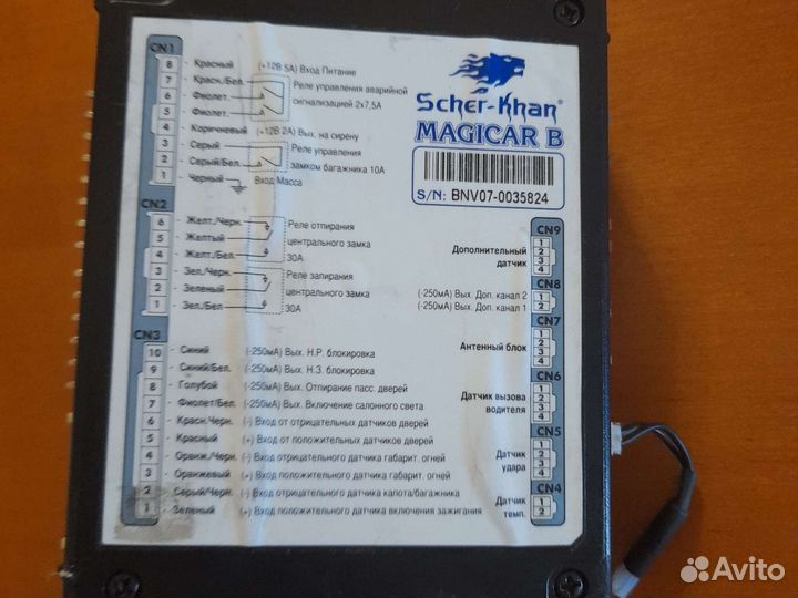 Сигнализация шерхан