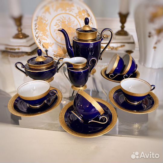 Мокко (кофейный) сервиз jlmenau. Germany