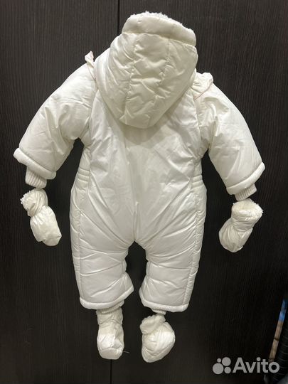 Зимний комбинезон для девочки размер 0-5 месяцев