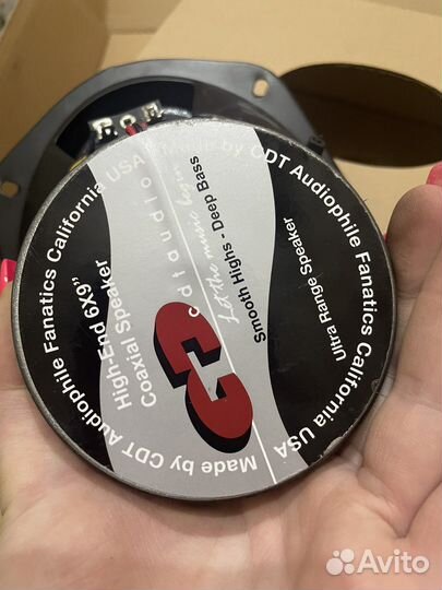 Колонки акустическая система 6x9 (16x24см)