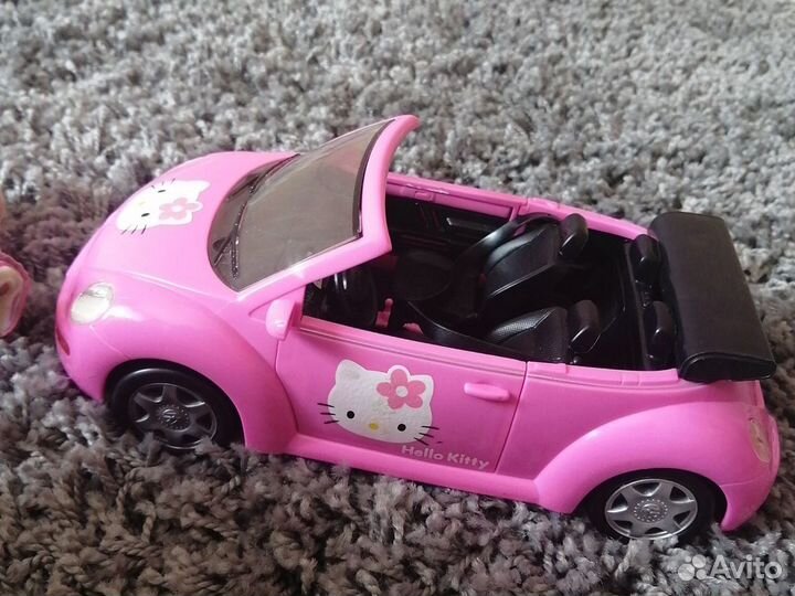 Кукла с автомобилем Hello Kitty
