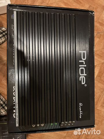 Усилитель 4 канальный pride quattro