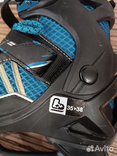Коньки раздвижные 35 38