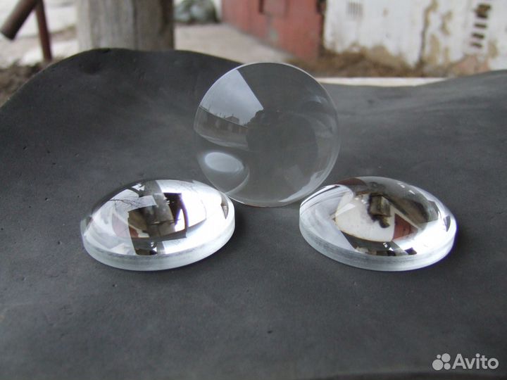 Увеличительное стекло круглое 2.5x увеличение. Диа