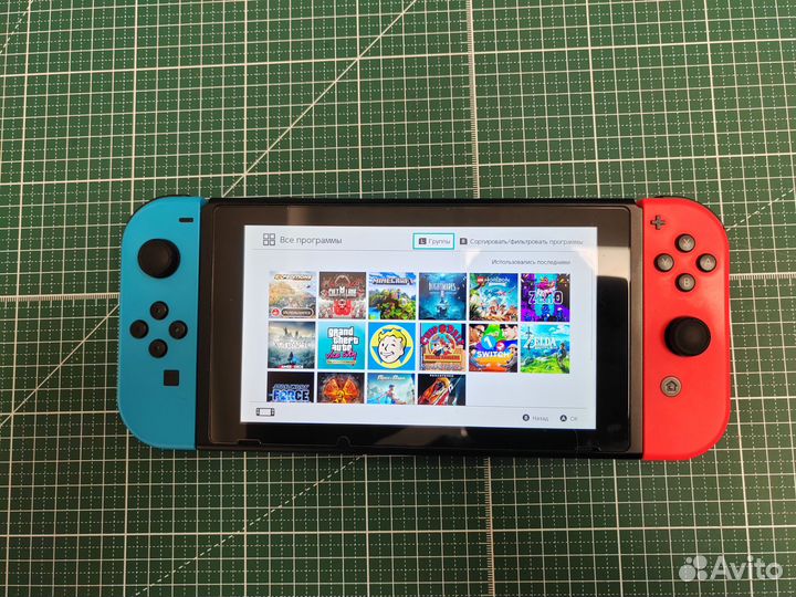 Nintendo switch прошитый 128 Gb