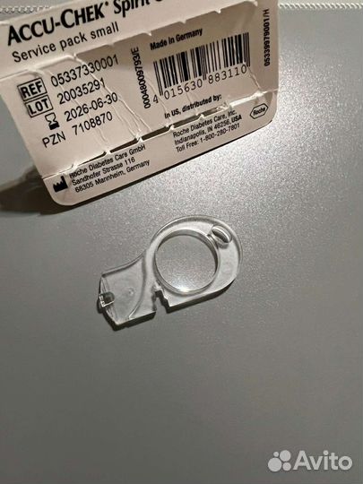 Ключ для установки батареи accu-chek помпа