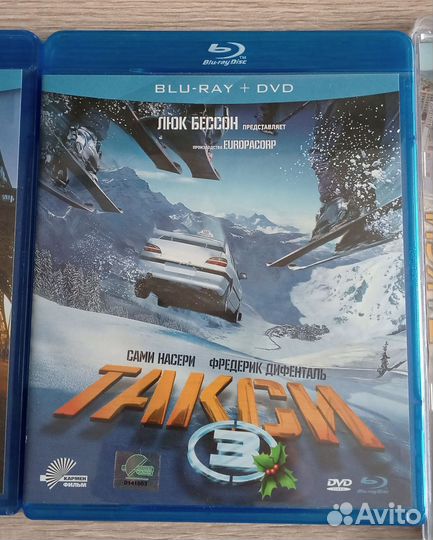Такси 1,2,3,4 часть DVD / Bly-rei