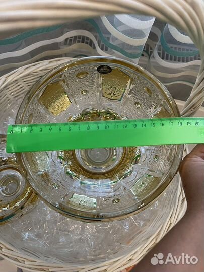 Вазы с позолотой