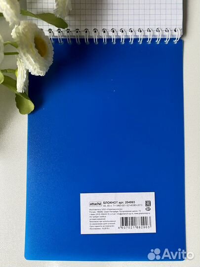 Блокноты А5 в клетку 80 и 96 листов