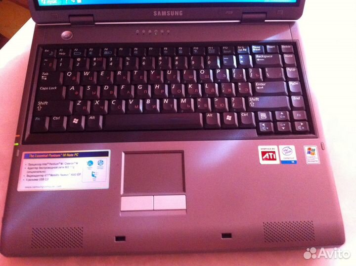 Ноутбук samsung Р-29 бу